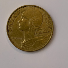 Moneda 20 CENTIMES - 20 CENTIMI - 1963 - Franta - KM 930 (94)