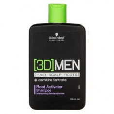 Schwarzkopf Professional 3DMEN Root Activator Shampoo sampon pentru stimularea radacinilor parului 250 ml foto