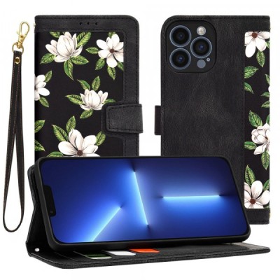 Husa pentru Apple iPhone 13 Pro Max, Techsuit, FlipCraft, Neagra foto