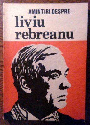 Amintiri despre Liviu Rebreanu foto