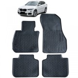 Set Premium de Covorase din Cauciuc Negru pentru BMW X1 F48 15-22 Performance AutoTuning