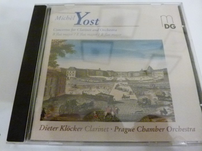 Michel Yost - Concerto for clarinet and orchestra, cd