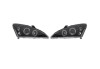 Faruri Ford Focus 1 1998-2004 H1+H1 Stanga+Dreapta, Reglaj Manual/Electric, Tuning Negru