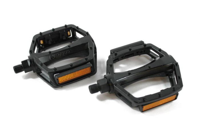 Pedale BMX Xerama 1/2, aluminiu, culoare negru Cod:421510371RM