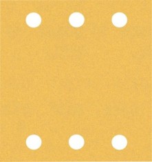 Bosch Set 10 Foi abrazive Expert C470, 115x107mm, G120, 6 gauri - 4059952542317