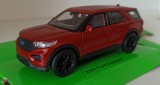 Macheta Ford Explorer MK6 2023 (U625) caramiziu - Welly 1/36, 1:32