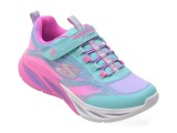 Cumpara ieftin Pantofi sport SKECHERS albastri, COSMIC GLOW, din material textil