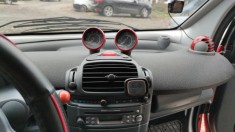 Smart fortwo cabrio.elemente brabus int ext.sonorizare alpine.jante vara iarna foto