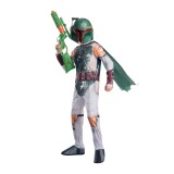 Costum clasic Boba Fett Star Wars pentru baieti 8-10 ani 128-140 cm