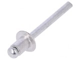 Diblu Aluminiu 4,8mm x 6,4mm - 50 buc., Vorel
