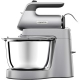 Mixer cu bol KENWOOD HMP54.000SI CHEFETTE, 650 W, bol inox 3.5 l, 5 accesorii, viteza variabila + Puls, argintiu