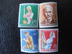 GERMANIA-BINEFACERE,ACTIVITATI AGRICOLE -SERIE COMPLETA-NESTAMPILATE foto
