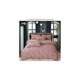 Cumpara ieftin Lenjerie de Lux cu Pliuri si Volan, 6 Piese pentru Pat Dublu - PUC138