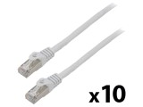 Patch cord F/UTP 6 litat CCA PVC gri 1,5m 26AWG Fire: 8 - Patch cord F/UTP gri 1,5m 26AWG Fire: 8