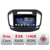 Navigatie Opel Insignia 2014-2016 F-338 Octa Core cu Android Radio Bluetooth Internet GPS WIFI DSP 8+128GB 4G CarStore Technology