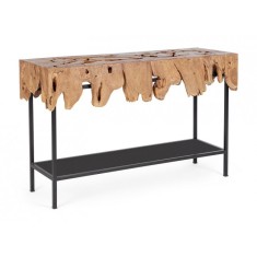 Consola lemn metal Grenada 120x40x77 cm