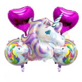 Cumpara ieftin Buchet 5 baloane folie Unicorn, OLMA