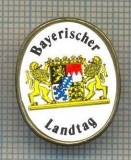 Y 599 INSIGNA - BAYERISCHER -LANDTAG - GERMANIA -PENTRU COLECTIONARI