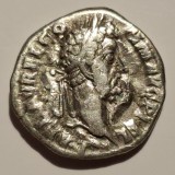Imperiul Roman 1 denar 185 argint Commodus
