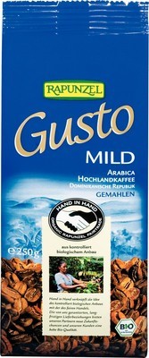 Cafea Bio Gusto Arabica Delicata Macinata Rapunzel 250gr foto