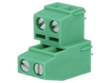Regletă de conexiuni PCB 90&deg; 5,08mm 4 piste 400V