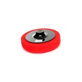 Burete pentru lustruit polisat 150mm M14 rosu 22 kg/m&sup3; KD1593 Kraftdele