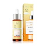 Ser pentru fata iluminator cu 15% vitamina c+cg, 30ml, Eveline Cosmetics
