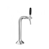 Schanks&auml;ule, Bierzapfs&auml;ule, Chrom, 1-leitig