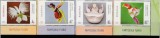 Flori, orhidee, fanteziile florei, margine de coala, 2022, LP 2362, MNH