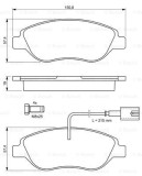 BOSCH 0 986 424 595 set placute frana,frana disc