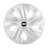 Set 4 Capace Roti, potrivite jantelor de R16, pentru Chevrolet, model luna cromat