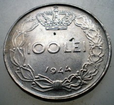 1.130 ROMANIA WWII MIHAI I 100 LEI 1943