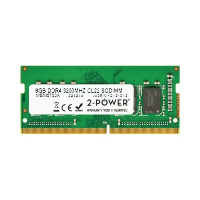 Memorie RAM NOUA Laptop-Notebook, Brand 2-POWER, Capacitate 8 GB SODIMM, DDR4, 3200Mhz, CL22, Garantie 10 Ani