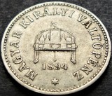 Moneda istorica 10 FILLER - AUSTRO-UNGARIA / UNGARIA, anul 1894 * cod 4588
