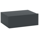 HOMCOM Noptieră Suspendată cu Sertar din PAL, 40x30x15 cm, Negru | Aosom Romania