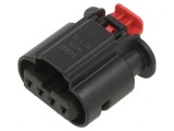 Conector Receptacol 1x4 Negru 1.2MM, MOLEX