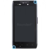 Modul de afișare pentru capacul frontal Motorola XT910 Droid RAZR, modul de afișare pentru carcasa frontală, piesă de schimb neagră 0120FEB12JGP