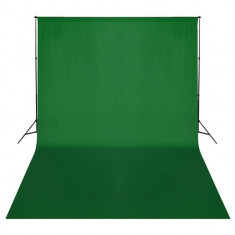 Sistem de suport fundal, 500 x 300 cm, verde foto