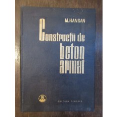 CONSTRUCTII DE BETON ARMAT-M.HANGAN