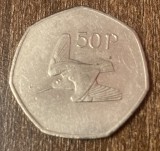 C50 - Moneda foarte veche - Irlanda - 50 pence - 2000