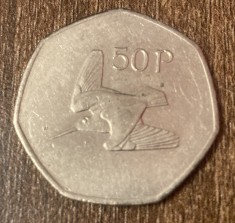 C50 - Moneda foarte veche - Irlanda - 50 pence - 2000