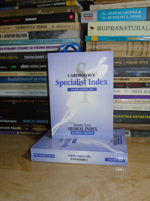 CARDIOLOGY _ SPECIALIST INDEX * MEDICAL INDEX ( HOSPITAL EDITION ) , 2003 #