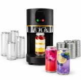 Aparat automat sigilat doze PET pentru bauturi si deserturi Can sealer profesional pentru cafenele, bubble tea si patiserii
