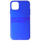 Husa Silicon Electric Blue High Copy pentru Apple iPhone 11 Pro Max