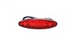 Stop Spate LED Moto/ATV Revo, 11 LED Frana + 4 LED Numar, Geam Rosu, 12V