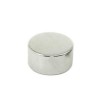 Magnet Neodim Disc 25x15mm, 22kg, Puternic, Atractie Pilitura, Ulei, Nichelat