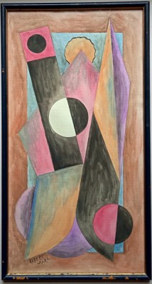 Abstract - semnat Robert Marc foto