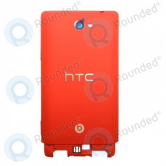 Capac baterie roșu pentru HTC Windows Phone 8S incl. fereastra camerei 74H02346-03M