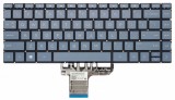 Tastatura compatibila Laptop, HP, Pavilion 13-AN, TPN-Q214, iluminata, gri deschis, layout US