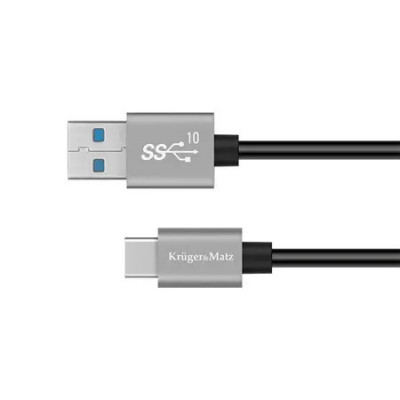 Cablu Usb - Tip C 10 Gbps 15 W 0.5M Kruger&amp;amp;Matz foto